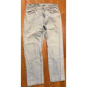 Vtg Levis 505 4834 Acidwash Straight Denim Pants Mens 36x32 Jeans 98 Y2K Grunge